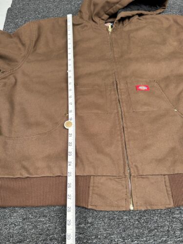 Dickies Heavweight Full Zip Brown Jacket Coat Men's 2XL - Picture 13 of 18