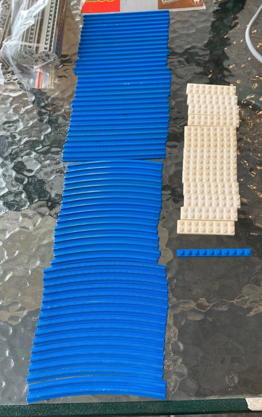 Vintage Lego train tracks/7866/7859/transformer/tracks 3kg 600 gm.in weight - Picture 14 of 15