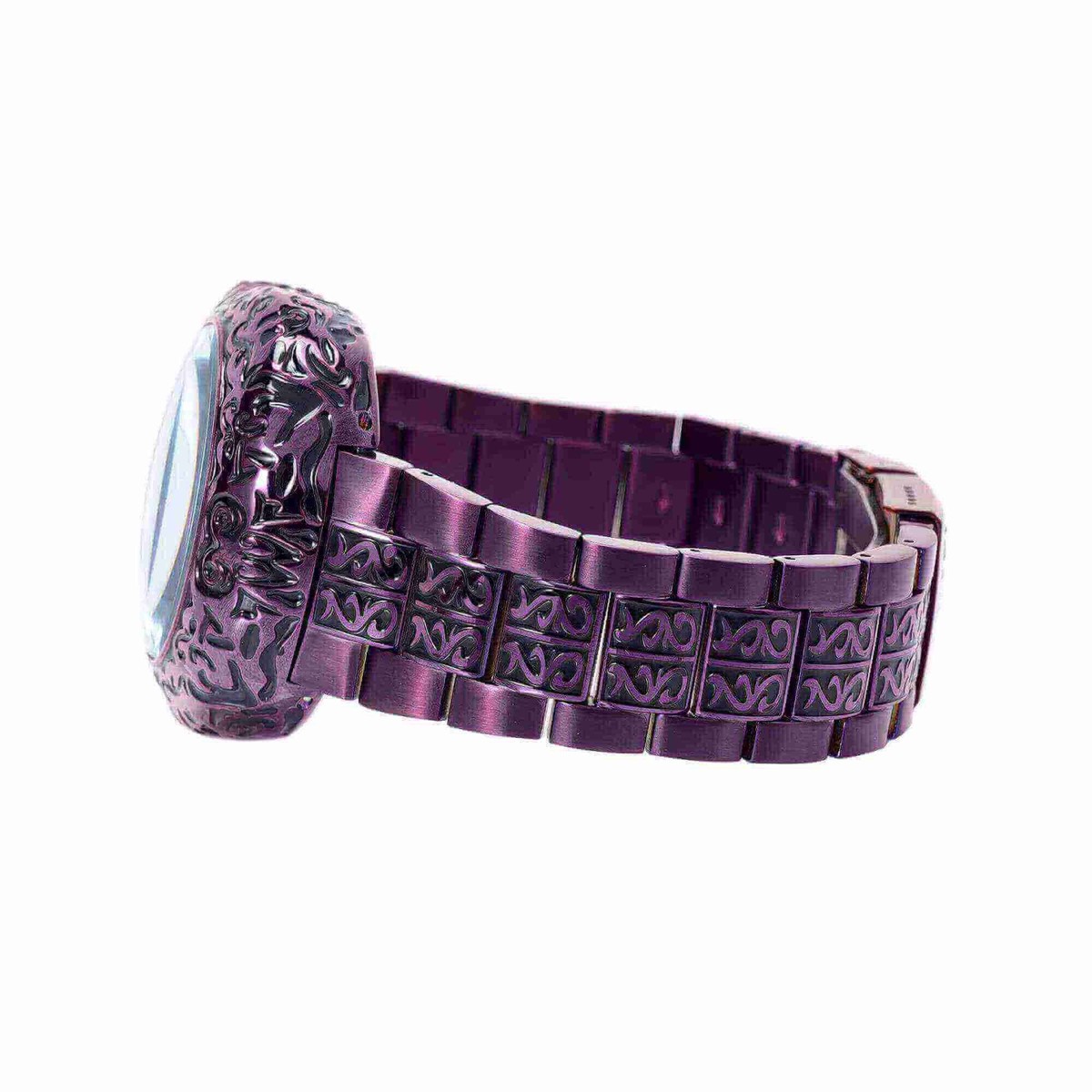 Invicta Men s Watch Artist Automatic Skull Design Case Purple