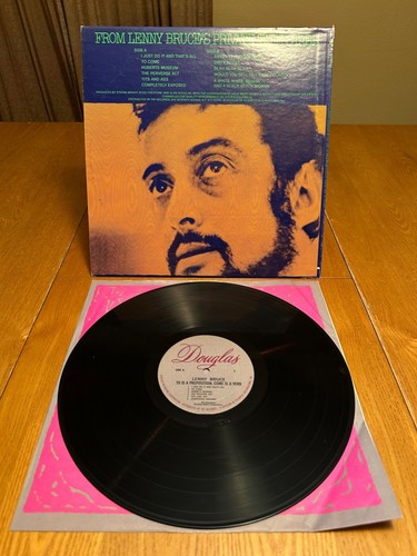 LENNY BRUCE / To Is A Preposition Come Is A Verb / DOUGLAS LP / VINYL EX NM - Imagen 9 de 9