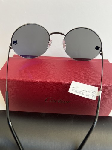 CARTIER PANTHERE DE CARTIER SEMI RIMMED SUNGLASSES 100% AUTHENTIC RETAILS $1095 - Picture 4 of 7