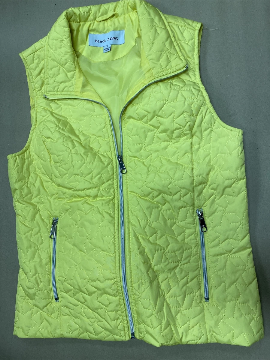 Black 2025 rivet vest