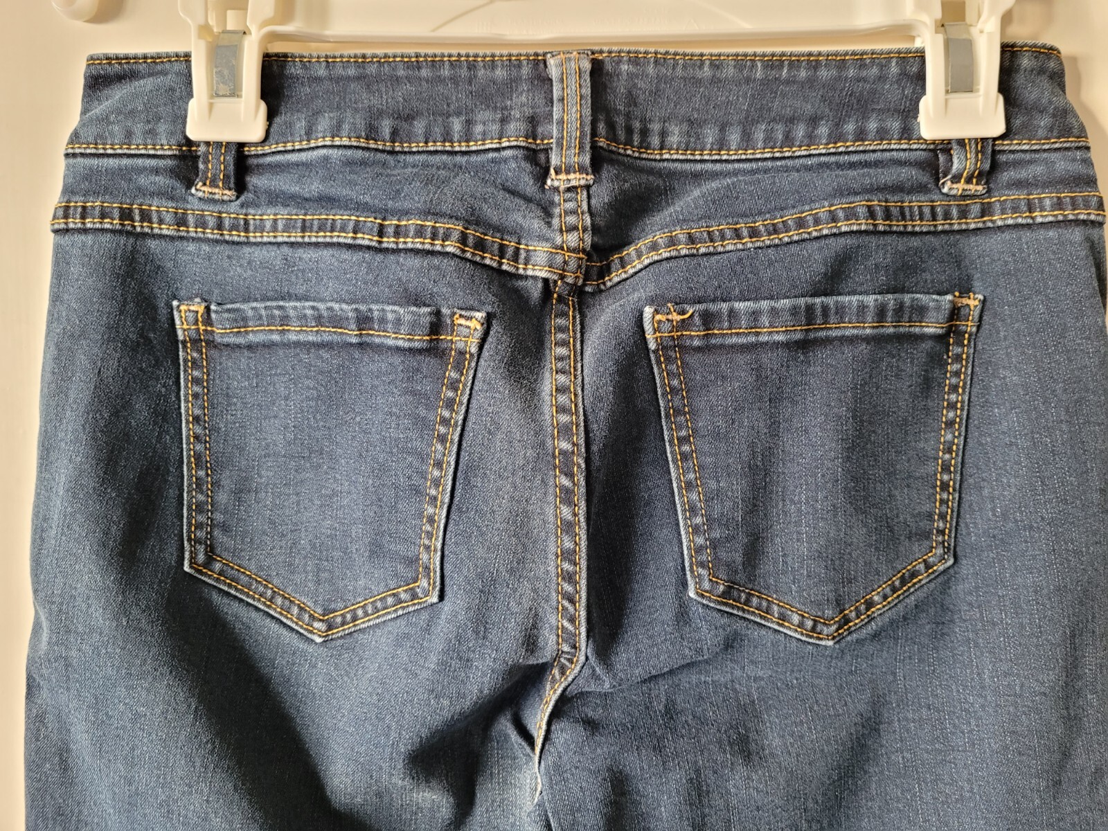 CAbi Basic Classic Solid Skinny Denim Blue Jeans … - image 8