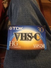 TDK E-HG Extra High Grade TC-30 Blank Camcorder Cassette Tape