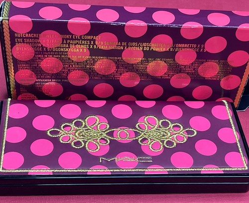 MAC Nutcracker SWEET SMOKY EYE Compact NIB 9 Shades With Dual Ended Brush - Picture 7 of 9