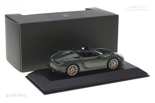Porsche 718 (982) Spyder RS Verde Roble. Spark 1:43 WAP0202150RSPY - Imagen 3 de 4