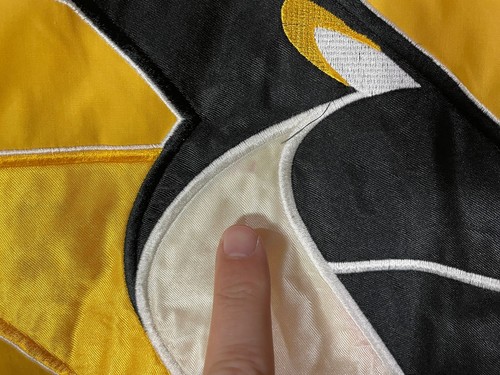 vintage 90s Pittsburgh Penguins Pro Player puffer jacket - fits L/XL - starter - Picture 8 of 9