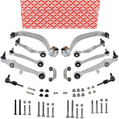 FEBI Querlenker Reparatur Satz VORNE VW PASSAT B5.5 Variant 3B6 AUDI A4 B5 A6 C5
