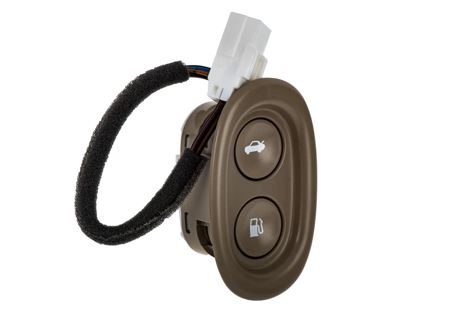 NUEVO 2001-2002 Mazda Millenia Tapa de llenado de puerta de combustible delantera e interruptor de maletero OEM Foto 3 de 4