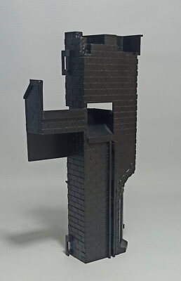 MB VTG 1985 GHOST CASTLE BOARD GAME - HALF CENTRAL TOWER REPLACEMENT PART A