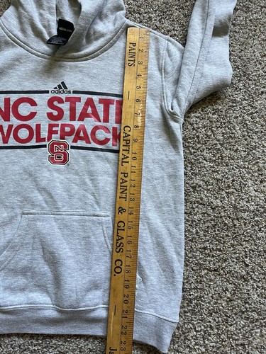 NC STATE Wolfpack Jugend Adidas Hoodie - Größe Medium (10/12) - Bild 6 von 6