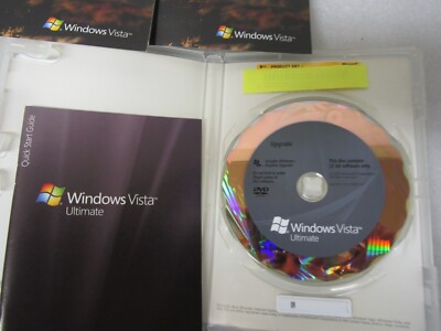 Windows Vista Ultimate 32 & 64 Bit w/ Product Key Upgrade Windows Vista Ultimate 32 & 64 Bit w/ Product Key Upgrade