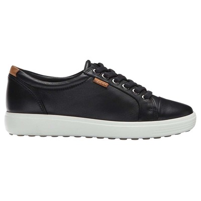 Ecco Mens Trainers Soft 7 430004 Sneakers Leather - UK 7.5 - US 7-7.5 - EU 41