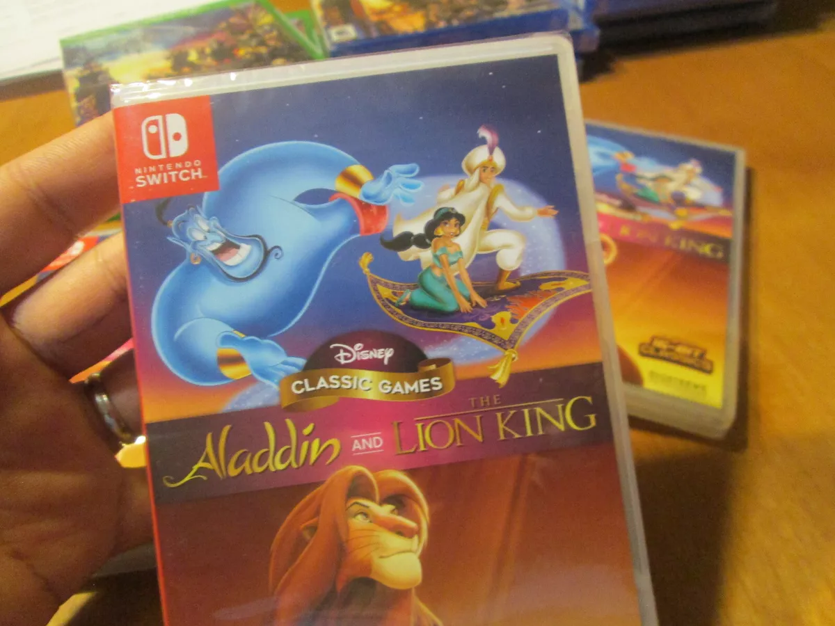 Disney Classic Games: Aladdin and The Lion King for Nintendo