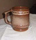 Frankoma Pottery C10 Dark Brown MUG ~ Multiple available