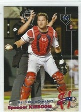2019 Harrisburg Senators (Double-A Washington Nationals) Spencer Kieboom