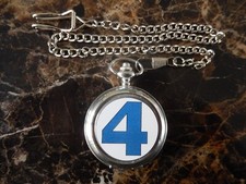 FANTASTIC FOUR POCKET WATCH WITH CHAIN