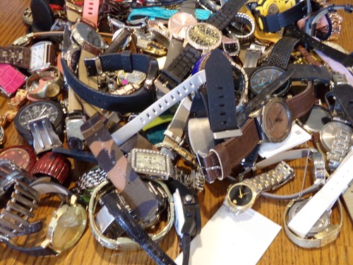 Nice 12 Pound Untested Watch Lot for Parts, Repair, Resale or Wear ...