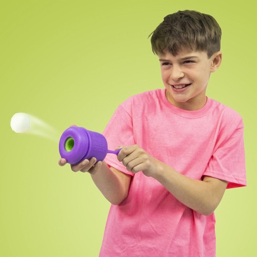 Schylling NeeDoh Booper - Squeezy Launcher Flying Toy with 4 Fuzzy Boop Balls - Photo 6/12
