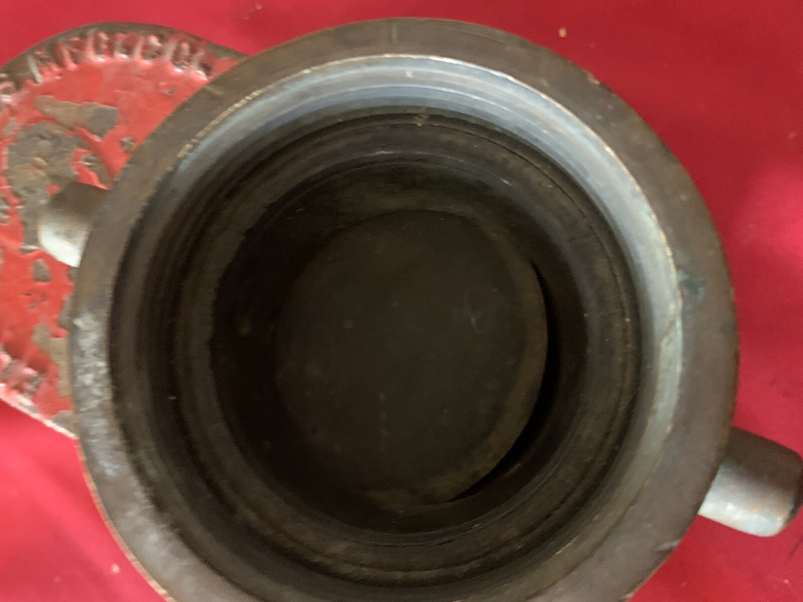 Vintage firefighters Elkhart Brass  Co. Fire Hydrant  Shut Off & Powhatten