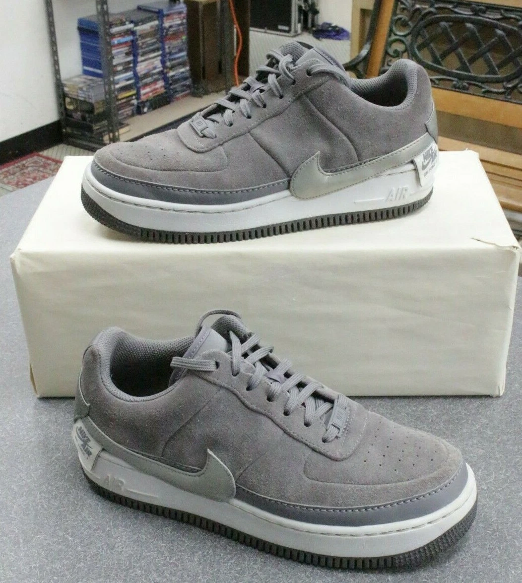 Nike Air Force 1 Jester Low Womens Size 10 Gray Athletic Comfort