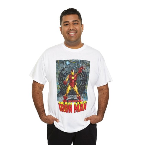 Iron Man T-Shirt - Marvel Comics - Bob Layton Art - Tony Stark Armor - Picture 8 of 56