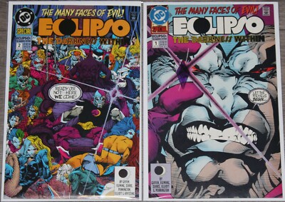Eclipso: The Darkness Within 1 & 2 1992 Mon-El becomes Valor (#1 has Jewel)