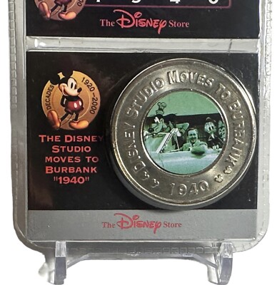 The Disney Decades Coin and Card #32 