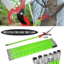 26Ft Tree Pruner Pole Saw 8M Garden Scissors Hand Pole Saws Alloy Steel