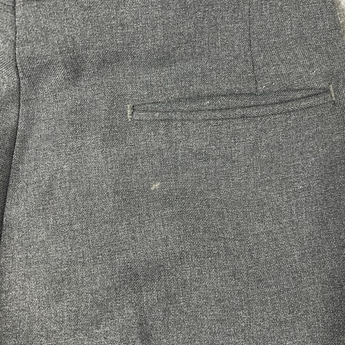 Vtg Haggar Magic Stretch 2 Piece Suit Men’s 42L 32x29 Solid Gray Flat Front - Picture 13 of 13