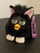 New 1999 Furby Buddies "Big Light" Plush Bean Bag Tiger Electronic Animal