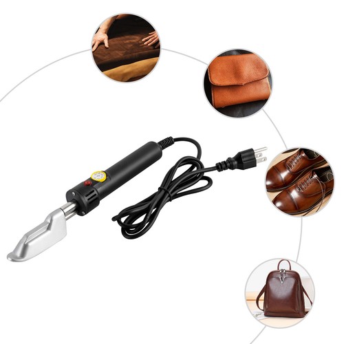 120W Corded Electric Mini Iron Mini Leather Iron for Leather Clothes Shoes 110V - Picture 7 of 18