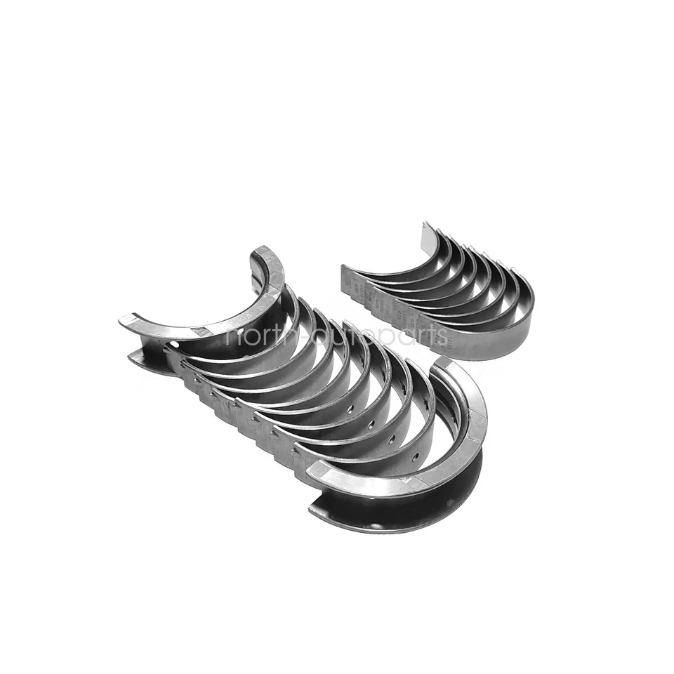 Main Rod Bearings Over size 0.25 Fits Subaru2.0/2.5EJ20 12209-AA360,12108-AA890 Foto 2 de 4