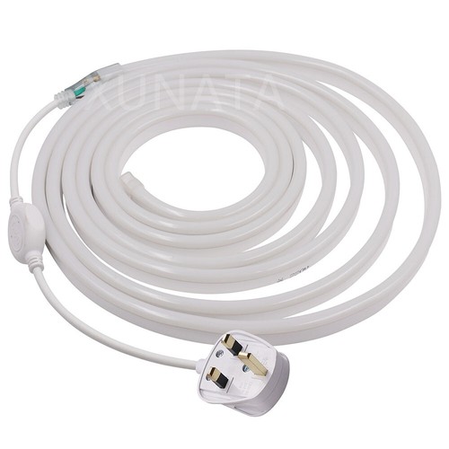 LED Strip Neon Flex Rope Light 220V Flexible Waterproof Outdoor Lighting UK Plug - Picture 14 of 15