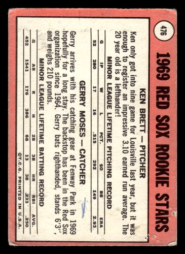 1969 Topps singles *Free Shipping* build your own lot - Picture 259 of 285