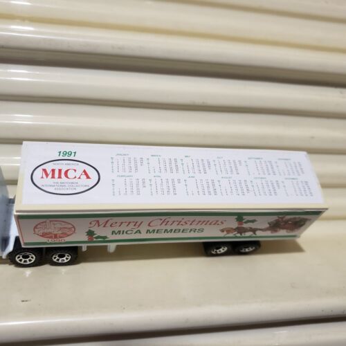 Matchbox "MERRY CHRISTMAS MICA MEMBERS 1990" CY104 Kenworth Transporter *ExcInBx - Picture 3 of 13
