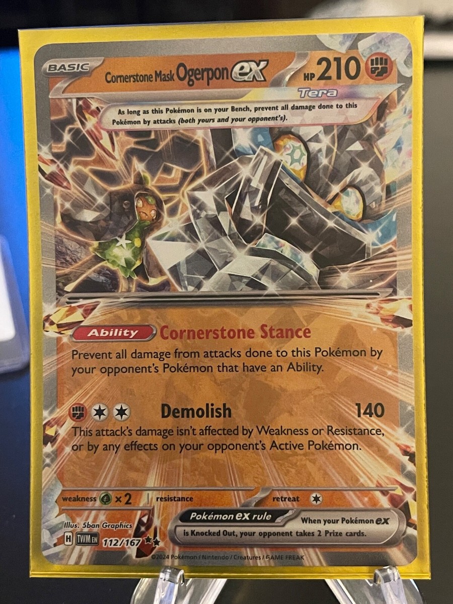 English Pokemon Twilight Masquerade, Ex, Ace Specs, IR, SR Singles