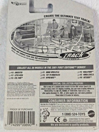 2001 Hot Wheels Evil Twin #16 - Bild 4 von 8