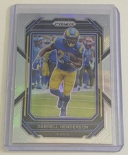 Darrell Henderson 2022 Panini Prizm Silver Prizm #160 Los Angeles Rams