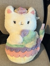 Cat Mermaid Plush Meowmaid FAO Schwarz Glow Brights LED  Sound 12  New With Tag