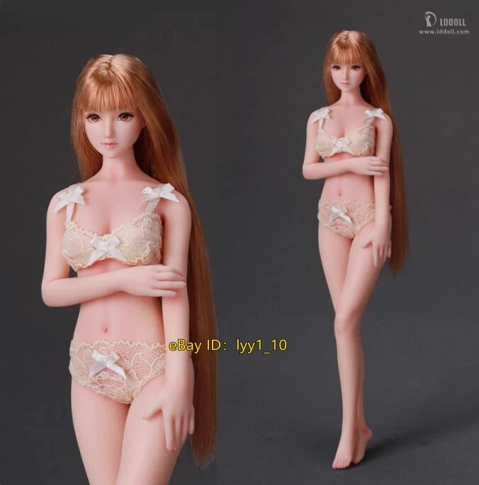 LDDOLL 1/6 27M Cuerpo de Silicona Femenino Sin Costuras Flexible 12" Figura de Acción para Cabeza OB Foto 2 de 4