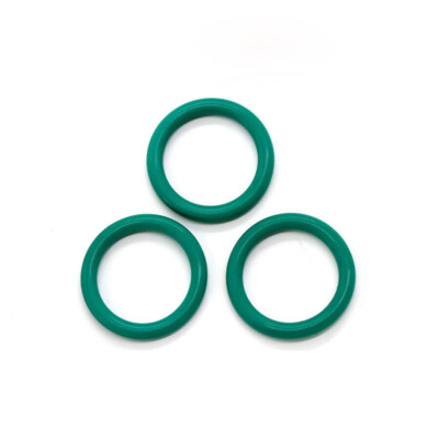 O-Ring 5-220mm Thickness 1.9mm Fluorine Rubber Sealing Ring Zero Ring Green