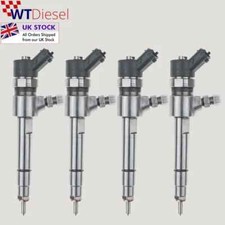 X4 Vauxhall Astra 1.9 CDTI Diesel Injector Bosch 0445110276 Zafira Saab 9-3