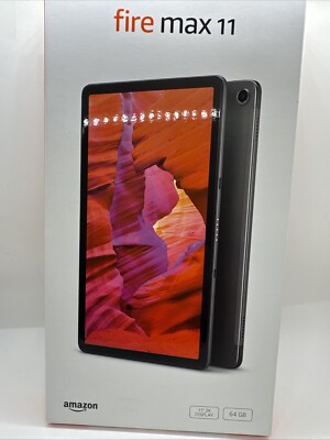 New & Sealed! Amazon Fire Max 11 (13th Gen) 64GB Wi-Fi 11'' octa-core 4G RAM 2023