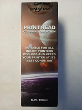 SpaceInk Print Head Cleaning 100ML Cleaner Solution Inkjet Epson HP