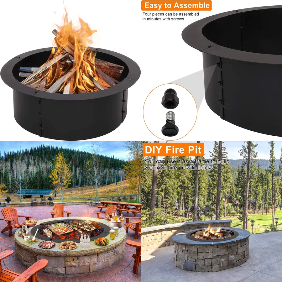 Discover 134+ galvanized fire ring best awesomeenglish.edu.vn