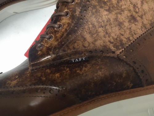 Taft 365 Herren M005 Schnürstiefel Vintage Stil Espresso Größe 9,5. Neu im Karton - Bild 11 von 19