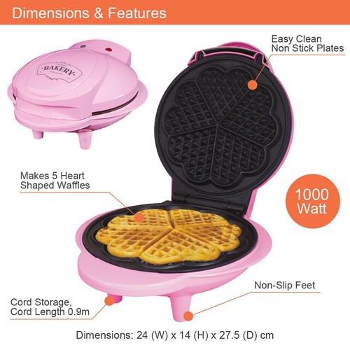 different waffle shapes