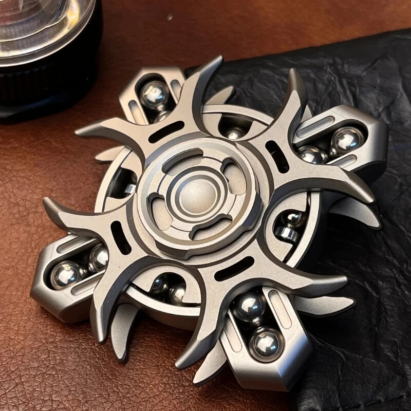 Oracle Tuning Fork EDC Fidget Spinner Double-Sided Linkage