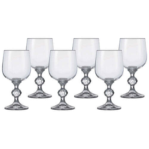 Bohemia Durable and Elegant Crystal Claudia Collection Wine Glass Set of 6 - Bild 3 von 5